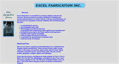 Desktop Screenshot of excelfab.com